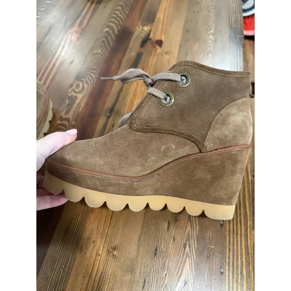 See by Chloe Ethel Wedge Booties Size EU 39 US 9